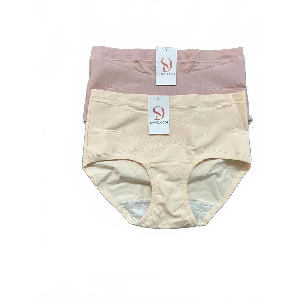 Doveloom Shaping Panties Cream Nude Leakproof Ultimate Comfort 2XL